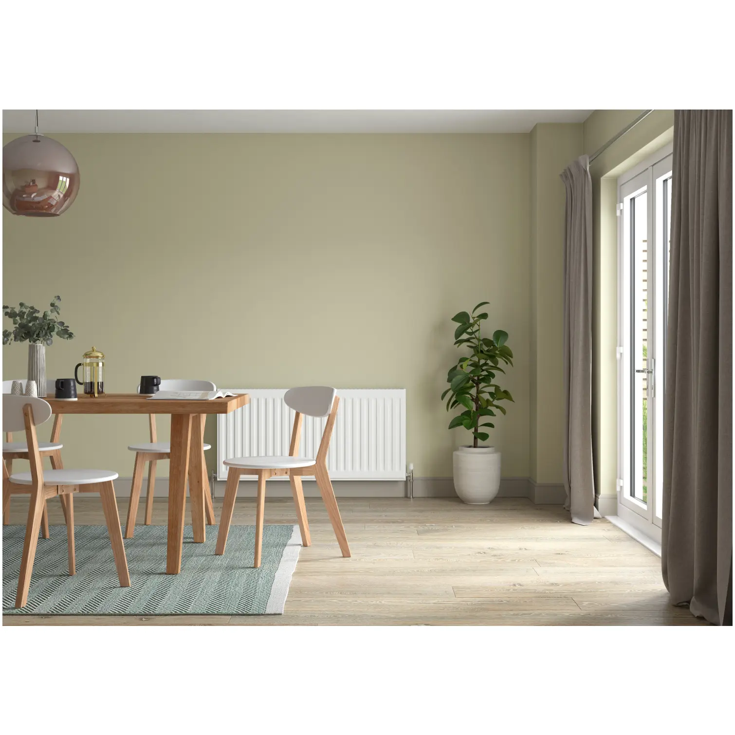 Dulux 2.5Ltr Matt Fresh Artichoke