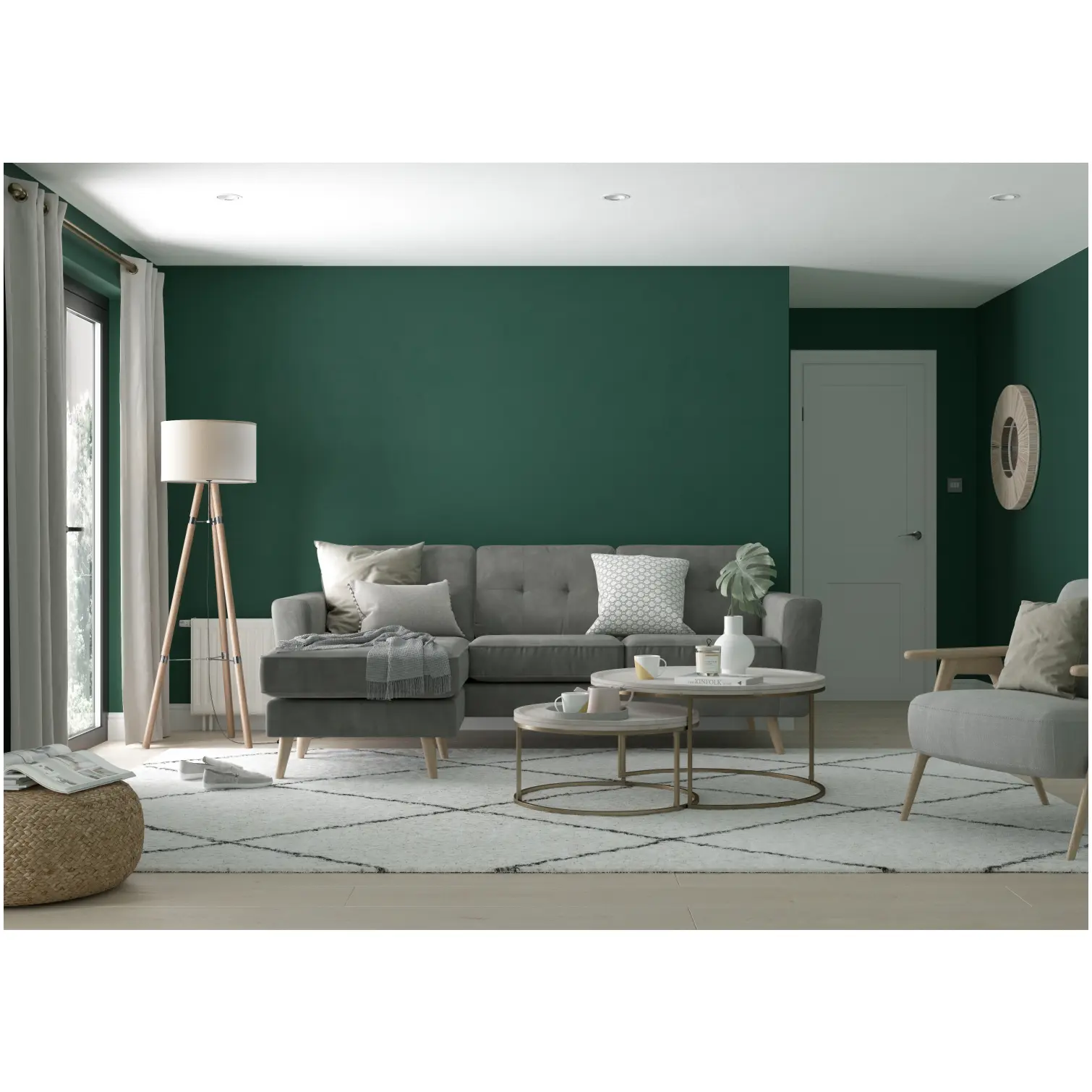 Dulux 2.5Ltr Matt Pine Needle