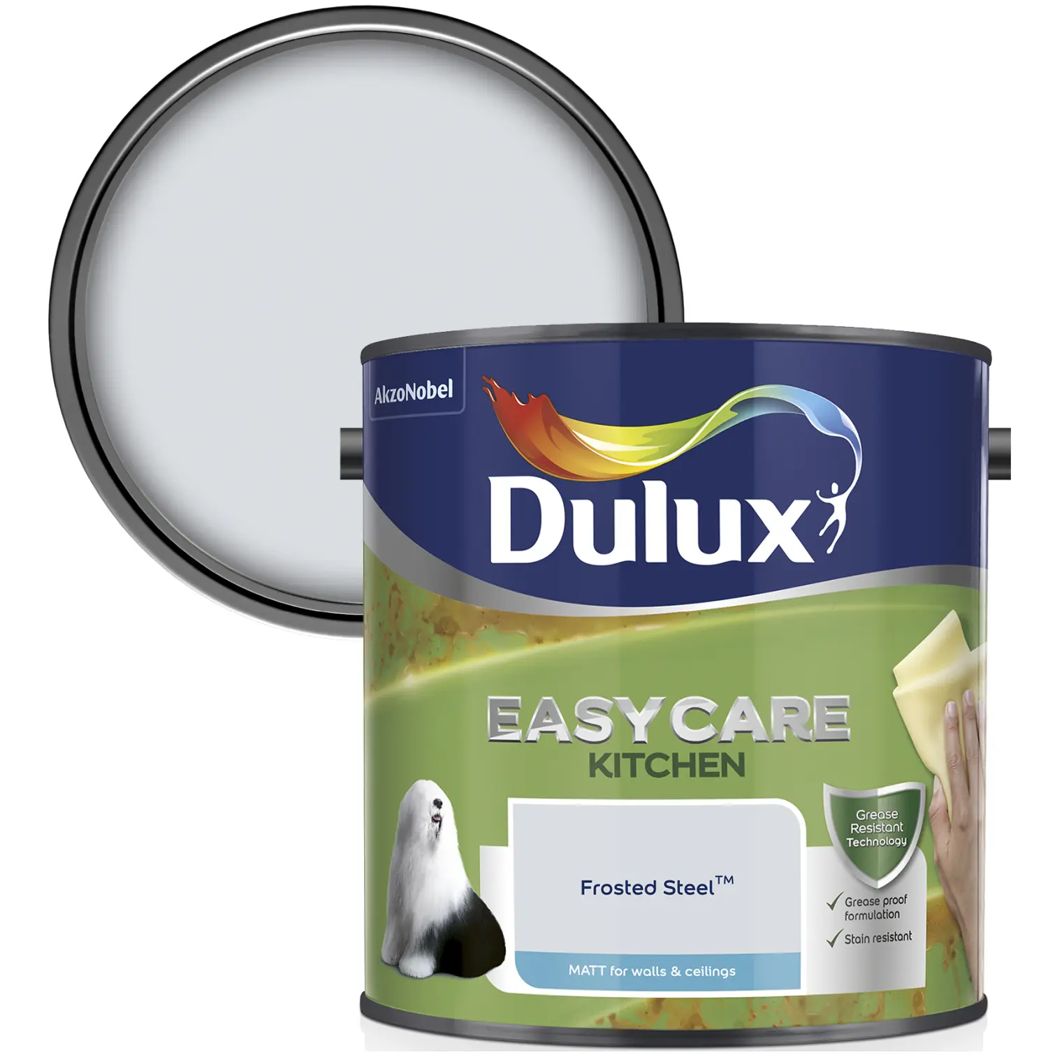 Dulux Easycare Kitchen Frosted Steel 2.5L