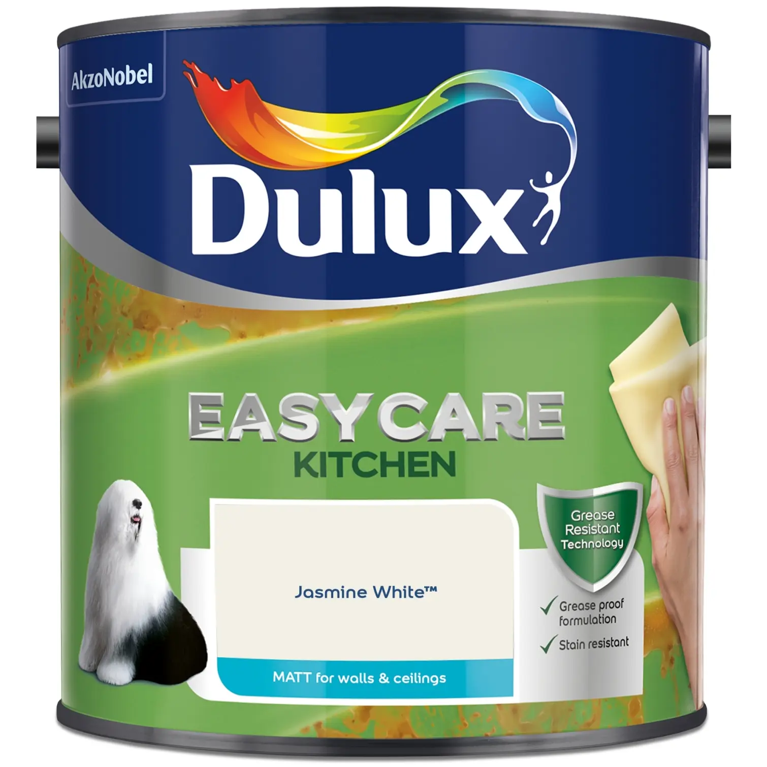 Dulux Easycare Kitchen Jasmine White 2.5L
