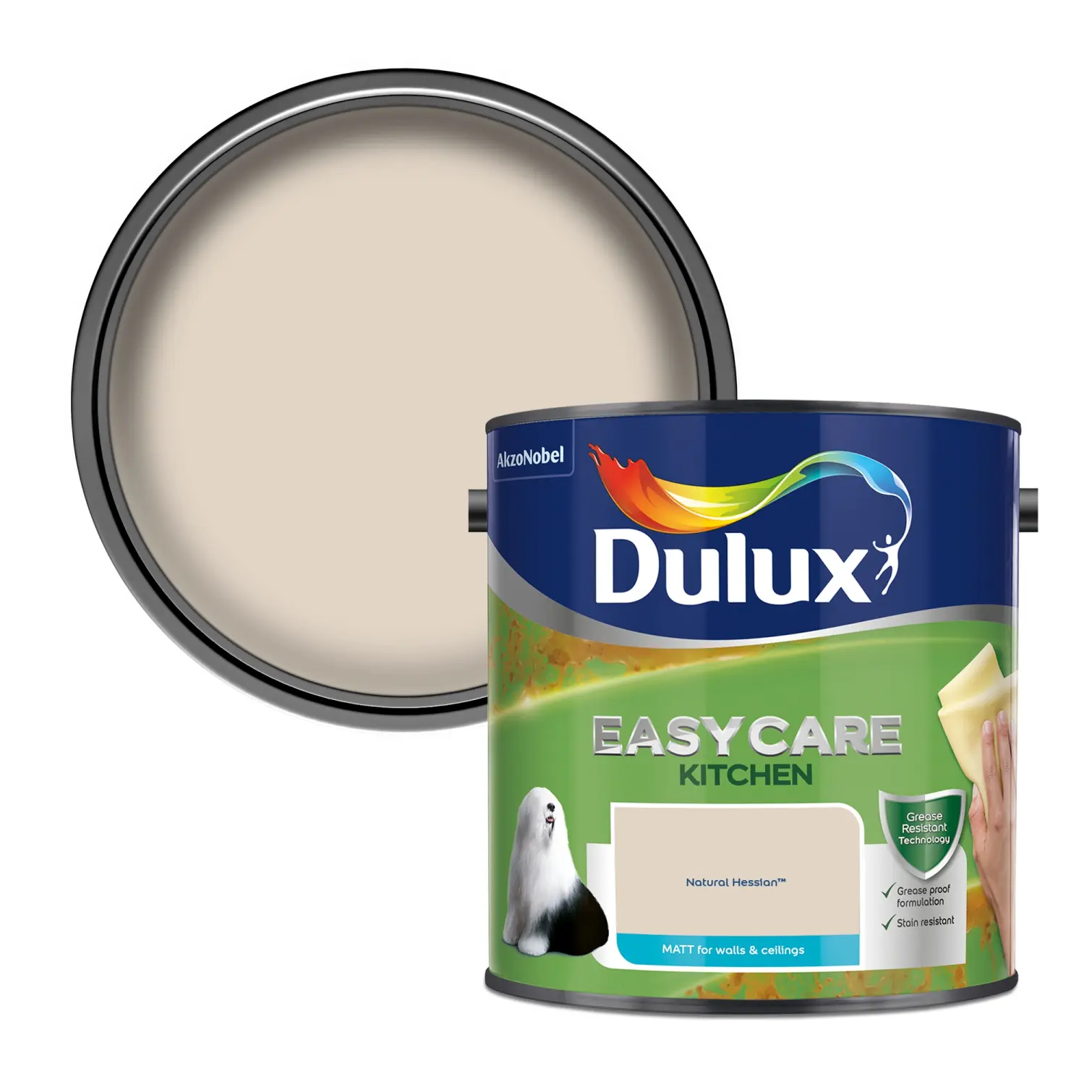 Dulux Easycare Kitchen Natural Hessian 2.5L