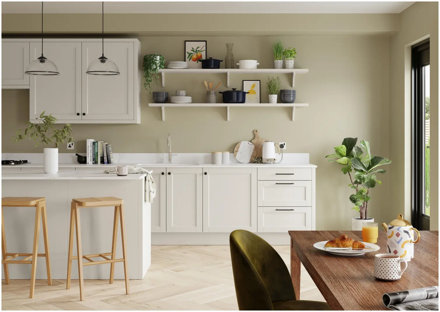 Dulux Easycare Kitchen Overtly Olive 2.5L