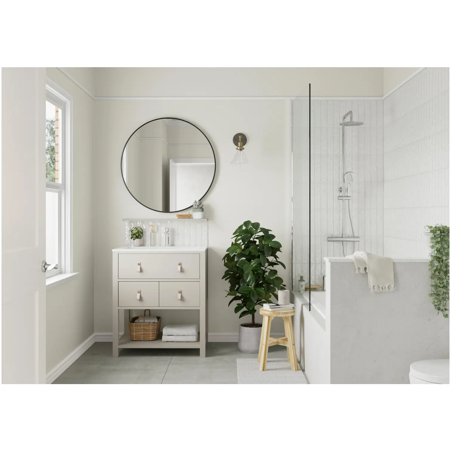 Dulux Easycare Bathroom Jasmine White 2.5L