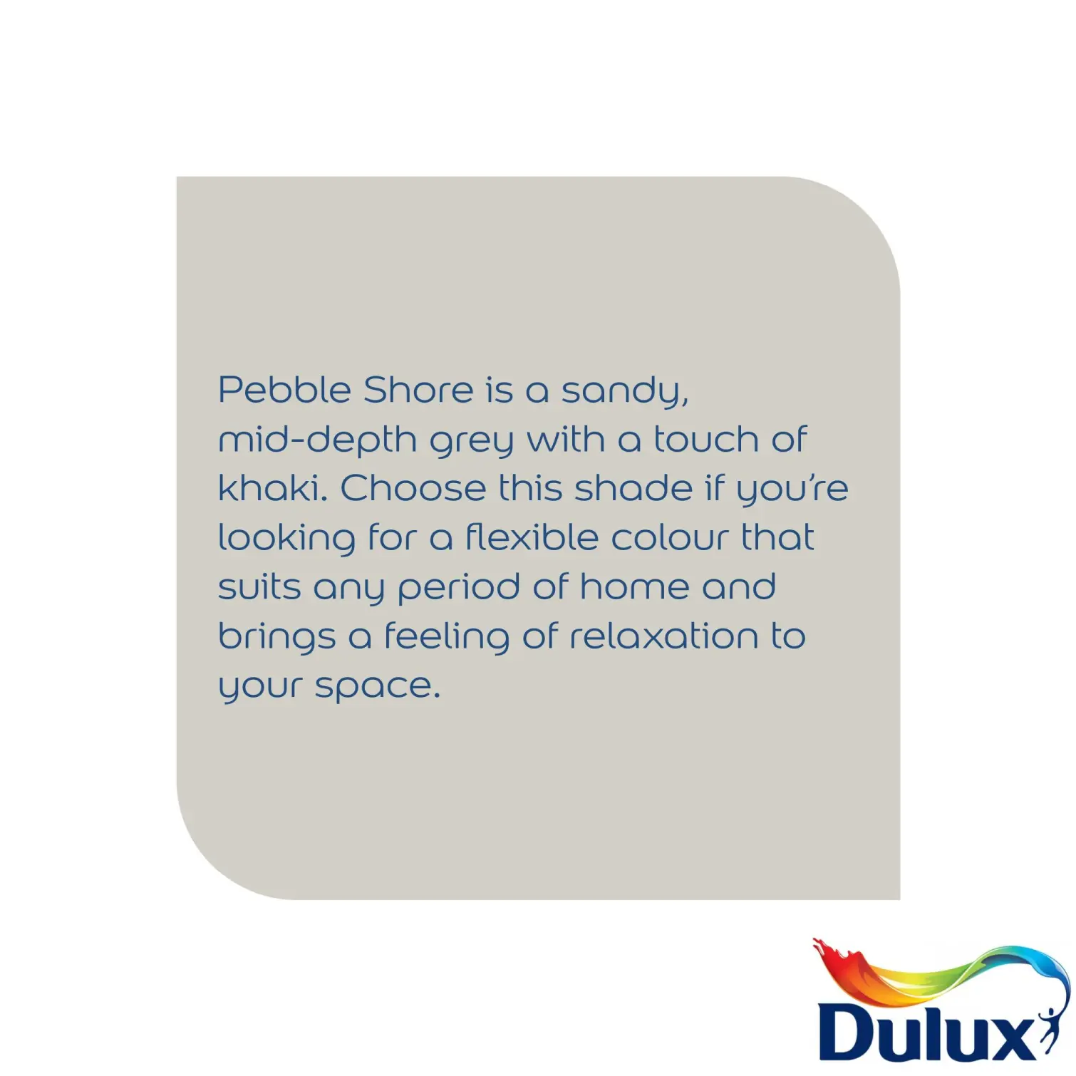 Dulux Matt Pebble Shore 2.5L