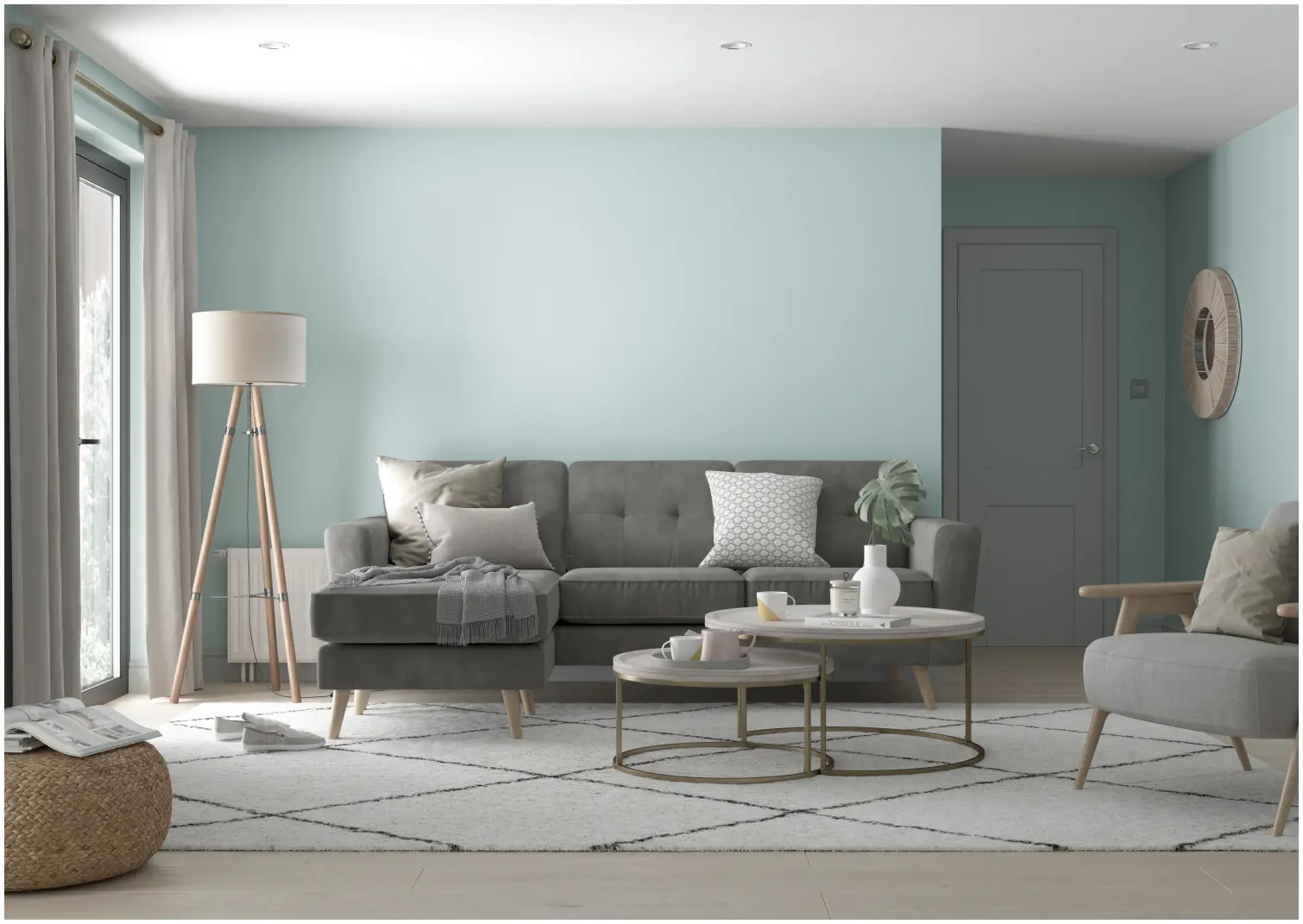 Dulux Matt Mint Macaroon 2.5L
