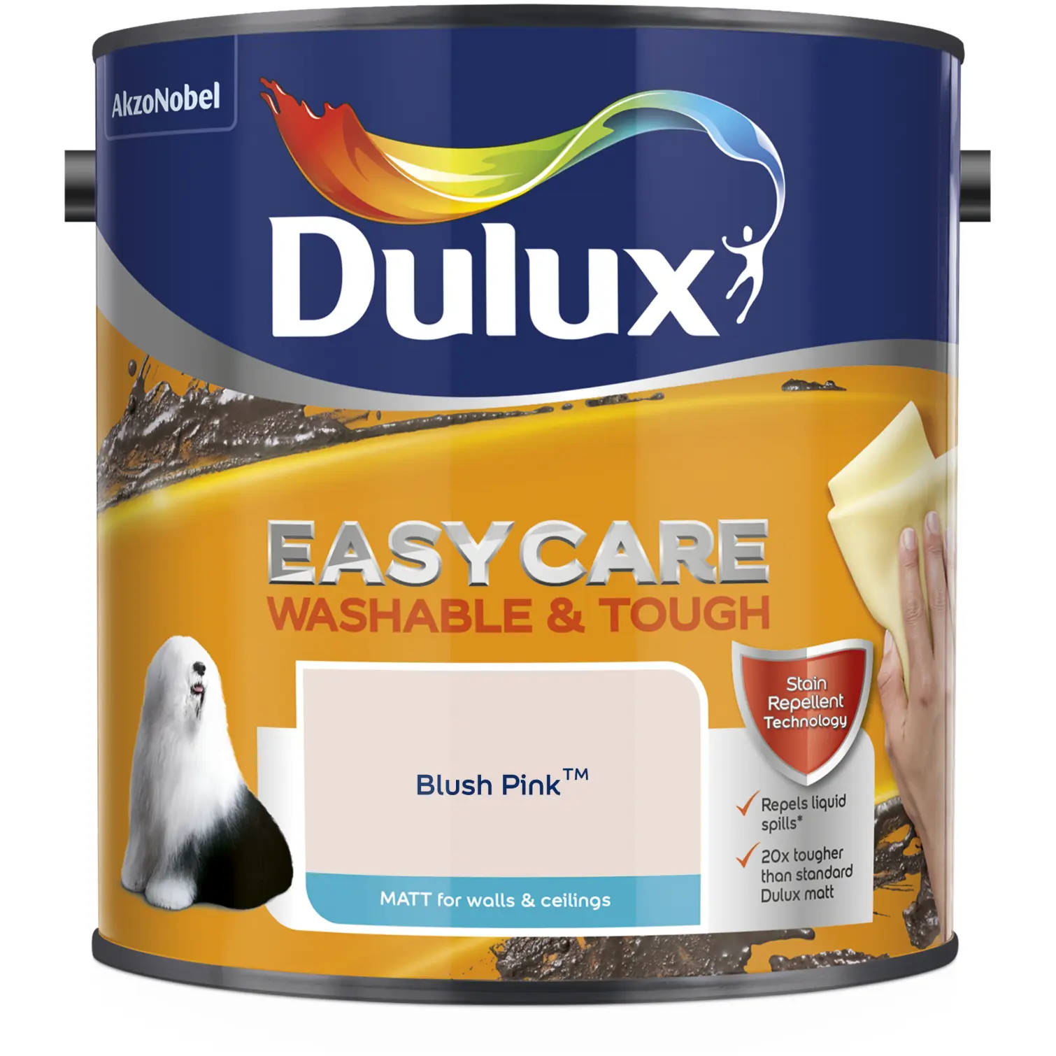 Dulux Easycare Matt Blush Pink 2.5L