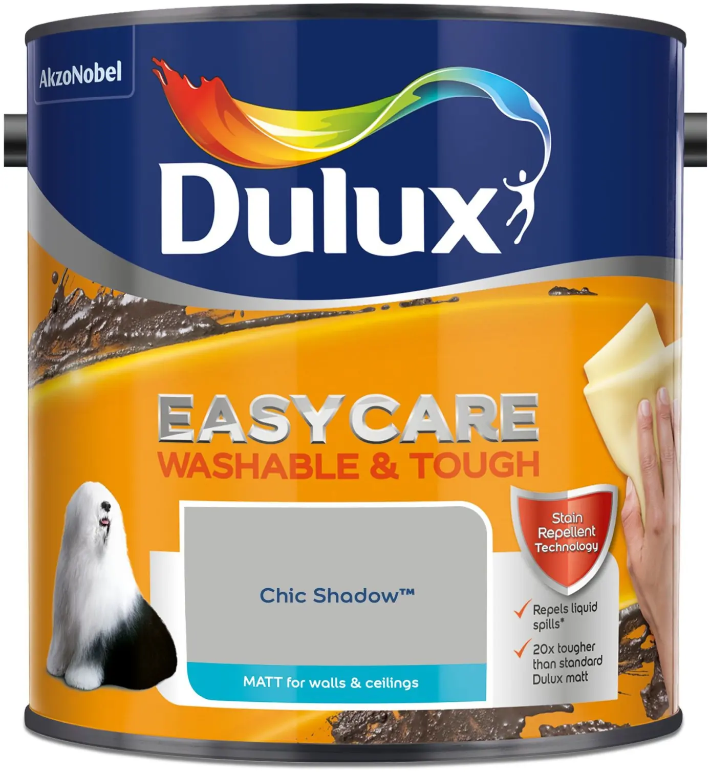 Dulux Easycare Matt Chic Shadow 2.5L