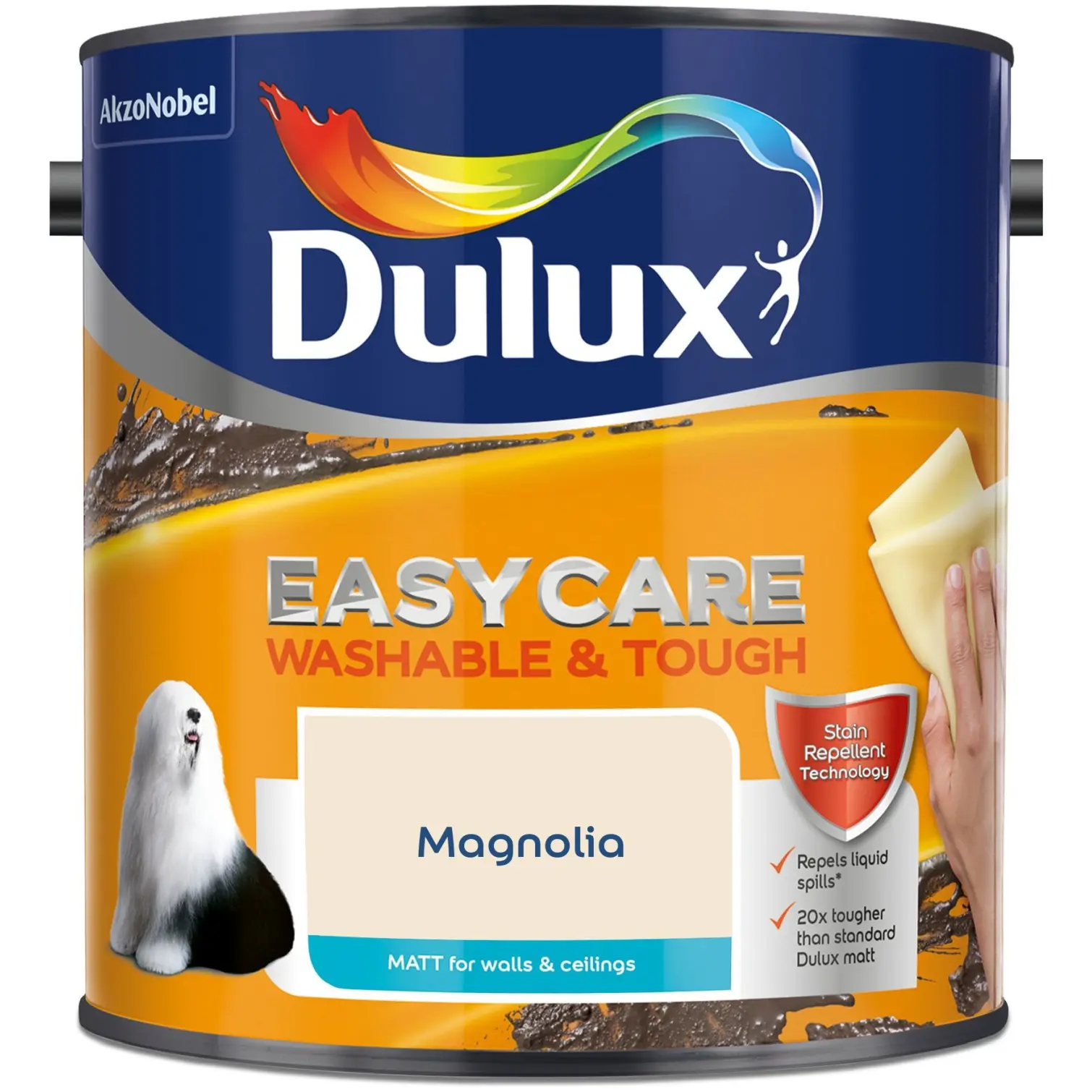 Dulux Easycare Matt Magnolia 2.5L