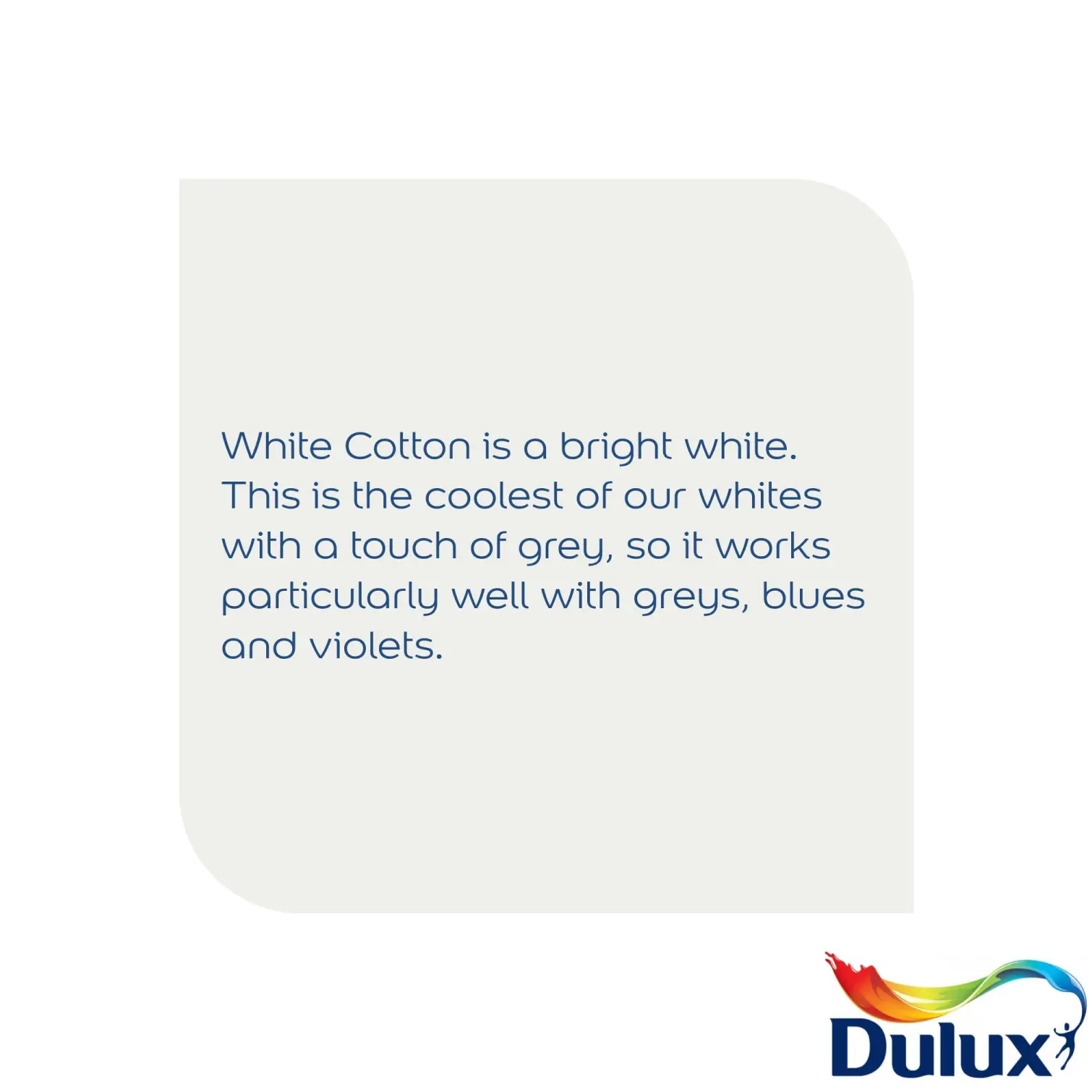 Dulux Easycare Matt White Cotton 2.5L