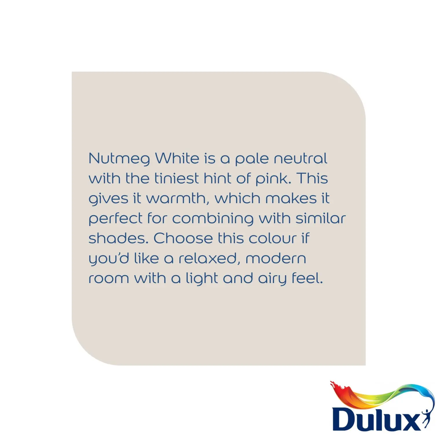 Dulux Easycare Matt Nutmeg White 2.5L
