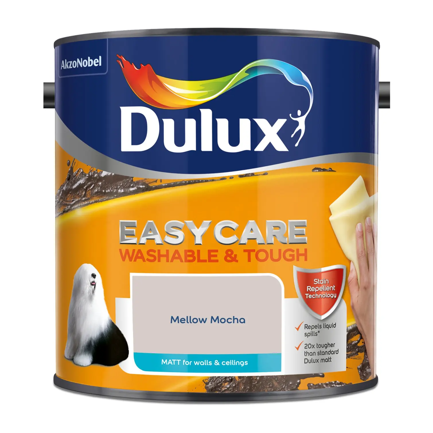 Dulux Easycare Matt Mellow Mocha 2.5L
