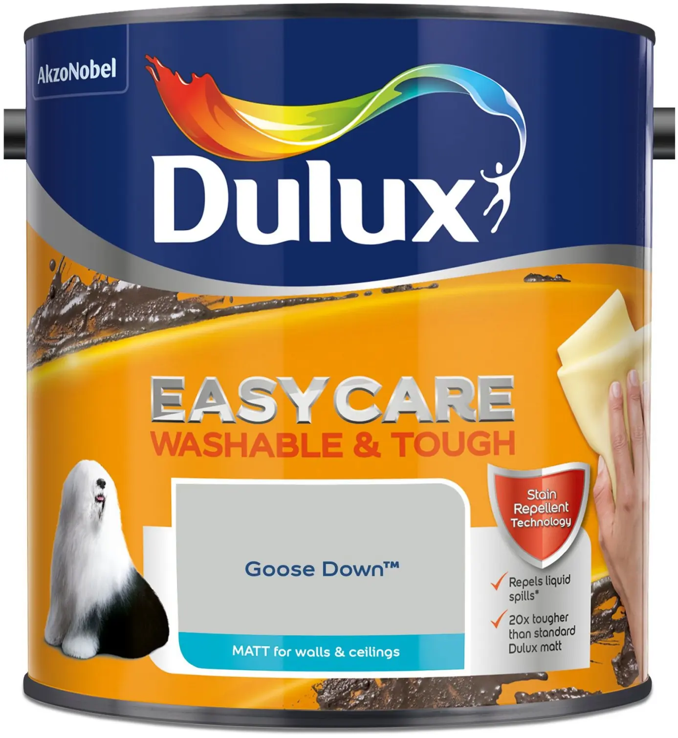 Dulux Easycare Matt Goose Down 2.5L
