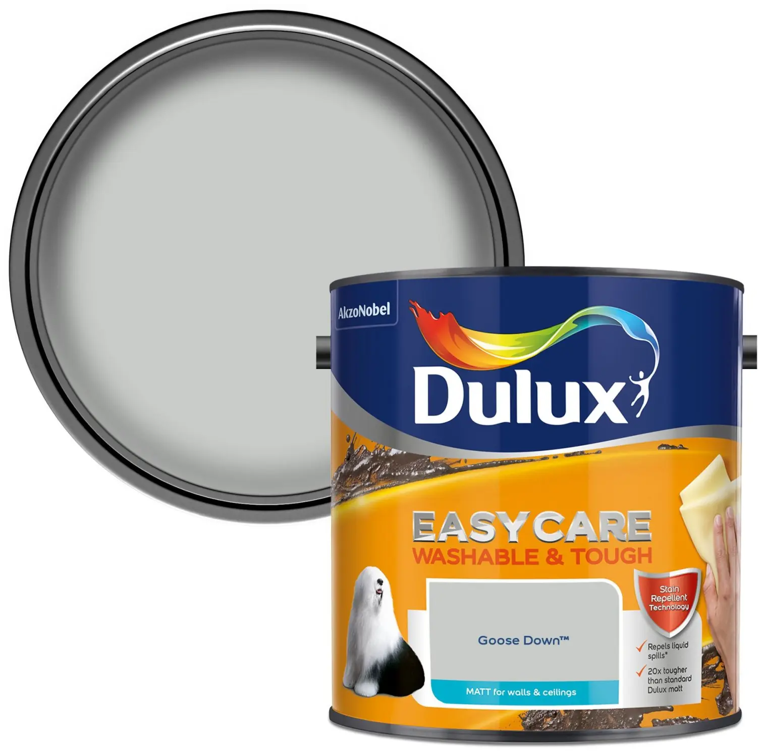Dulux Easycare Matt Goose Down 2.5L