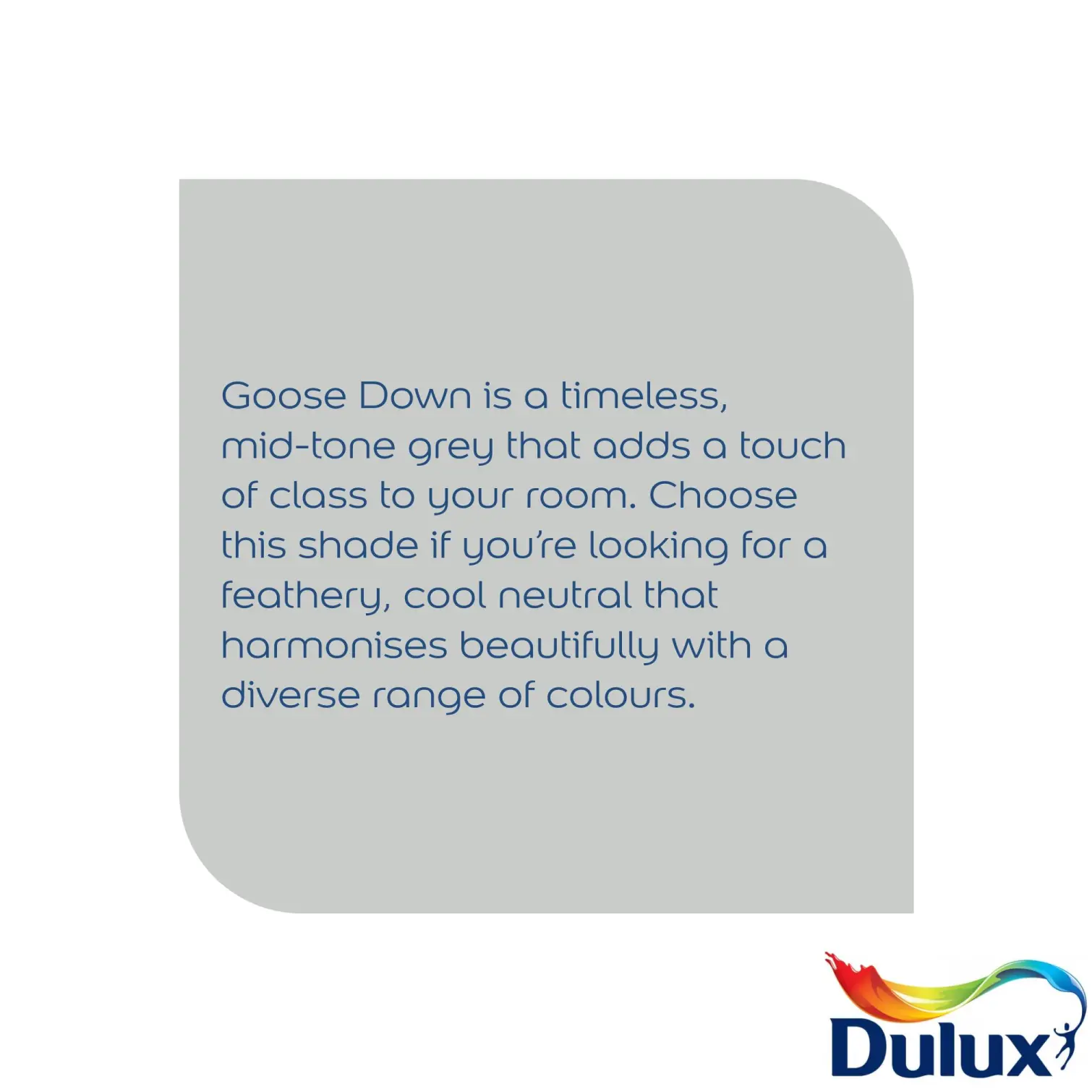 Dulux Easycare Matt Goose Down 2.5L