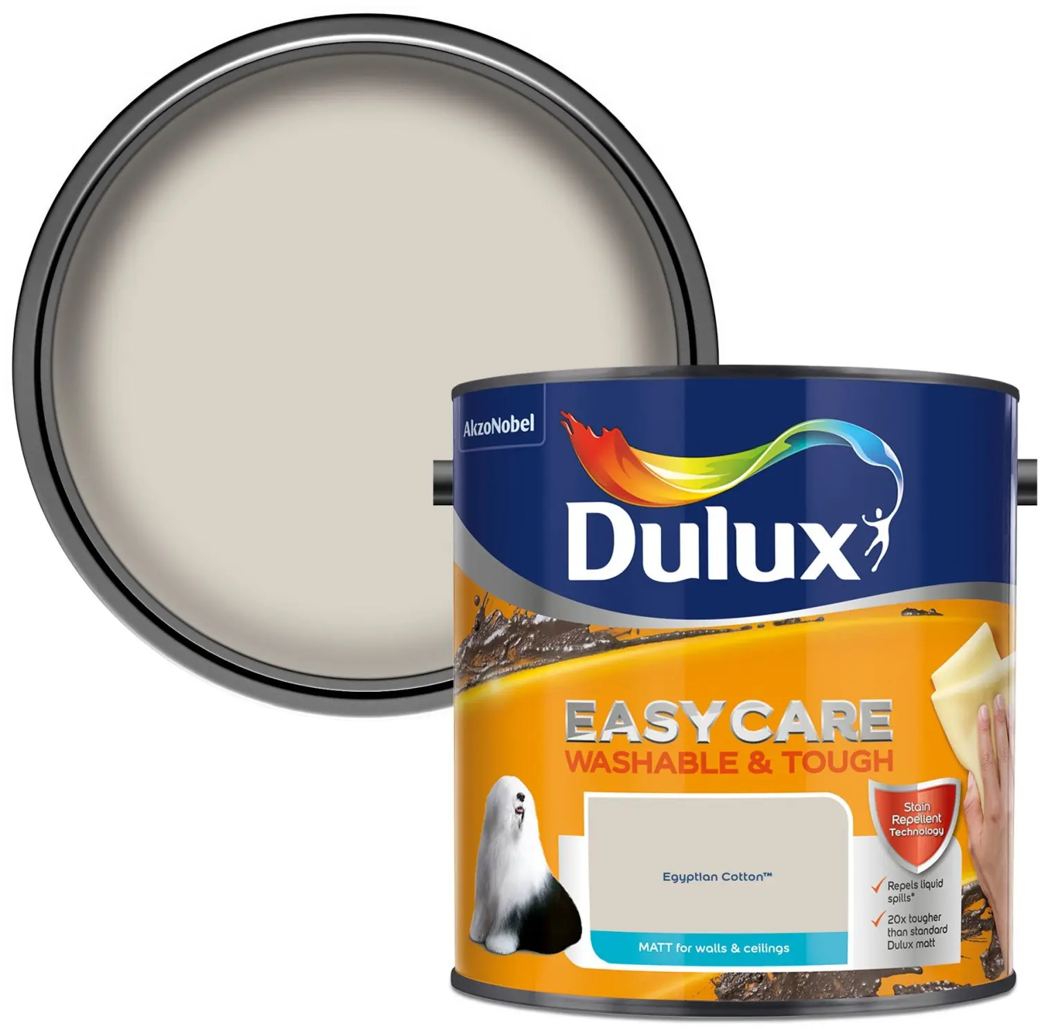 Dulux Easycare Egyptian Cotton 2.5L