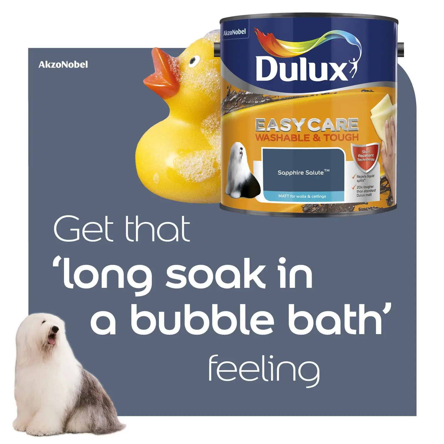 Dulux Easycare Sapphire Salute 2.5L