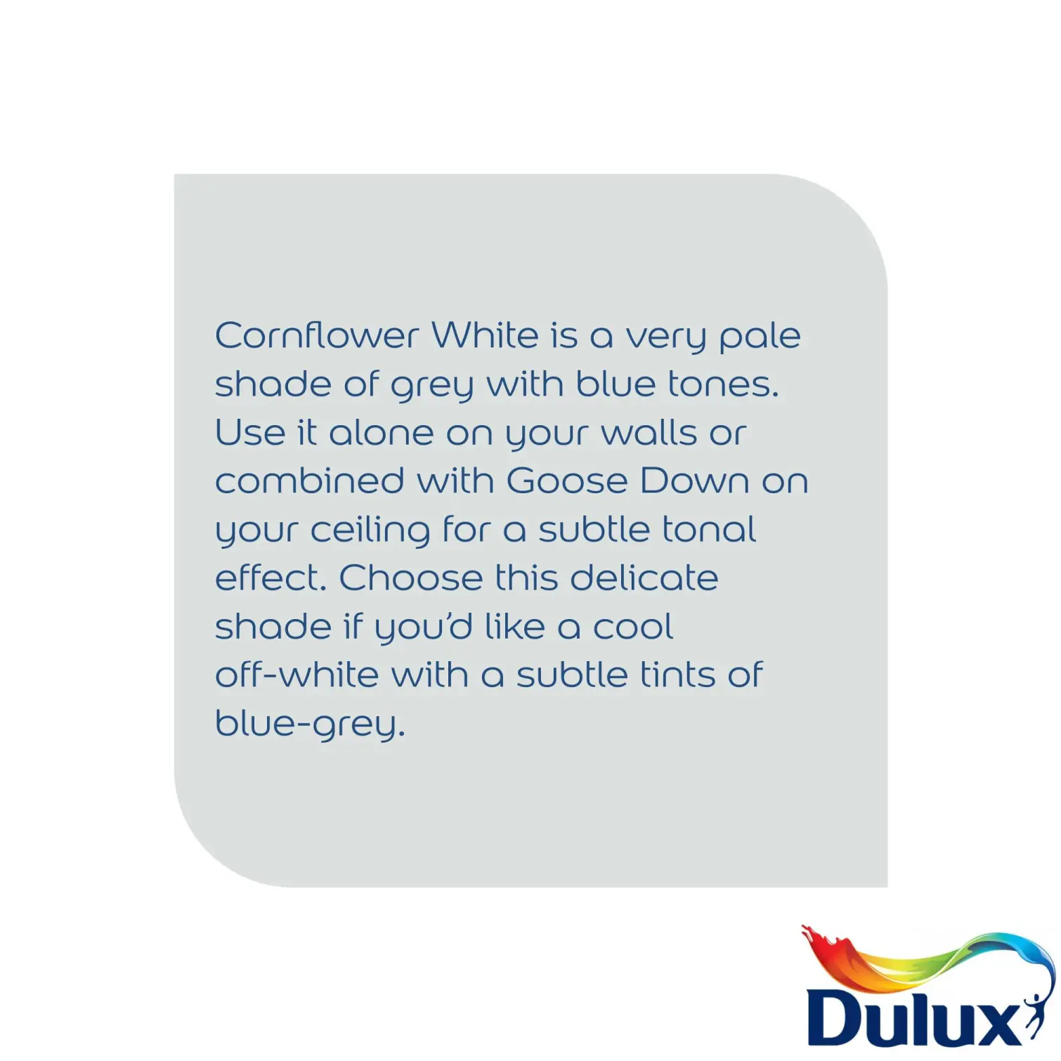 Dulux Easycare Cornflower White 2.5L