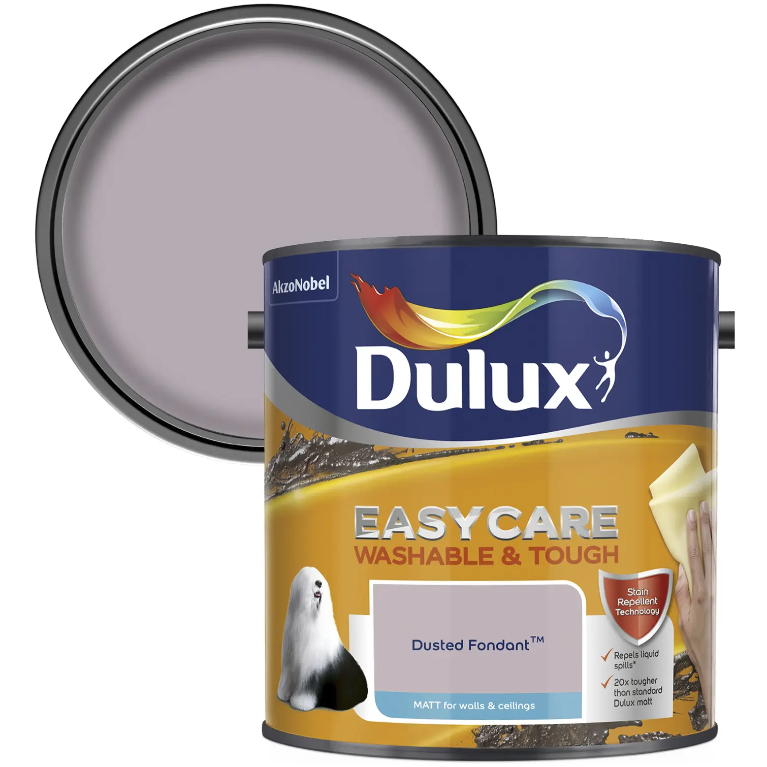 Dulux Easycare Dusted Fondant 2.5L