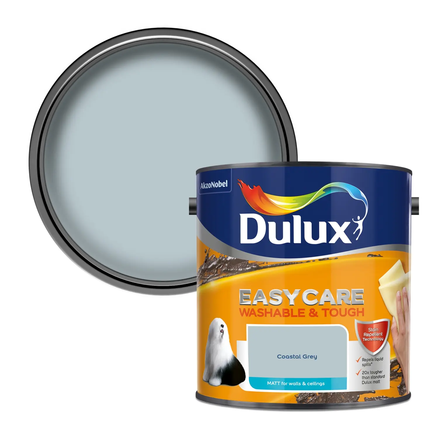 Dulux Easycare Coastal Grey 2.5L