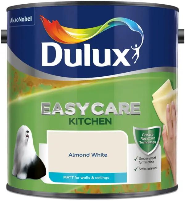 Dulux Easycare Kitchen Almond White 2.5L