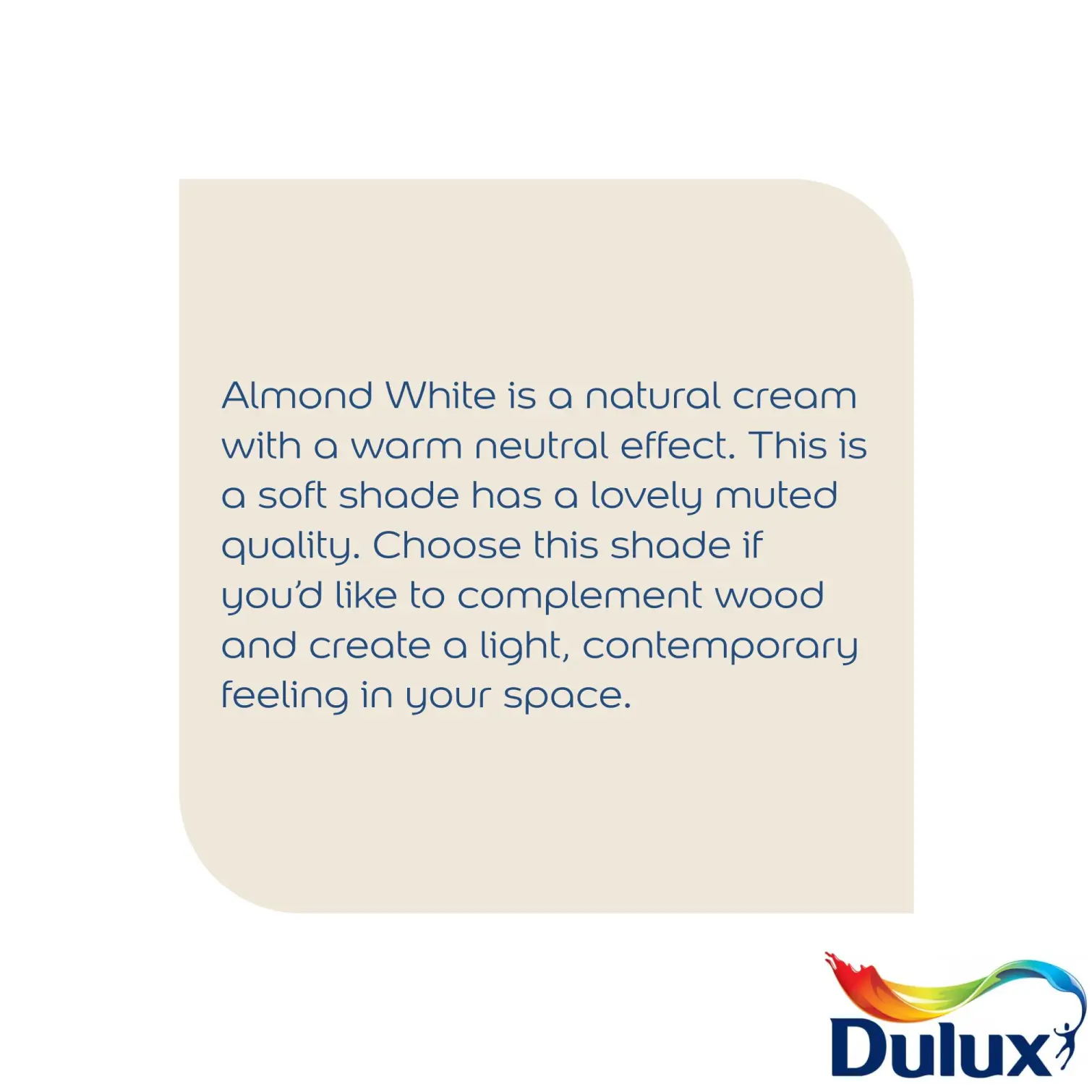 Dulux Easycare Kitchen Almond White 2.5L