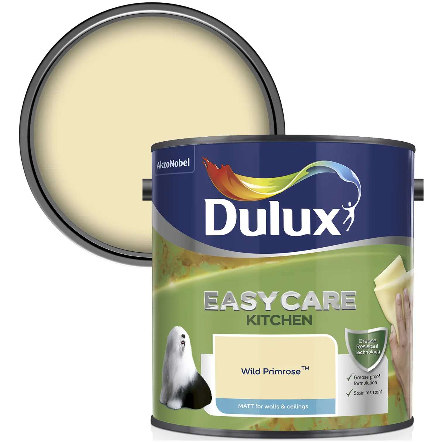 Dulux Easycare Kitchen Wild Primrose 2.5L