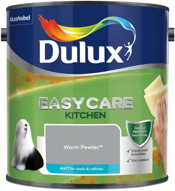 Dulux Easycare Kitchen Warm Pewter 2.5L