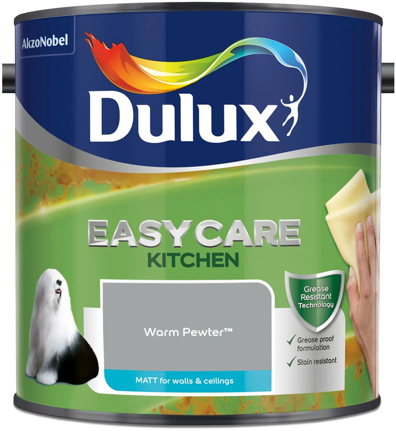 Dulux Easycare Kitchen Warm Pewter 2.5L