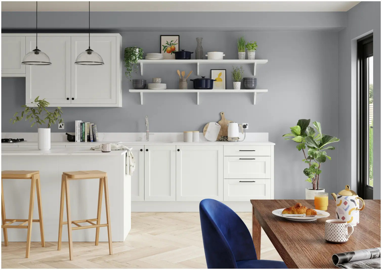 Dulux Easycare Kitchen Warm Pewter 2.5L