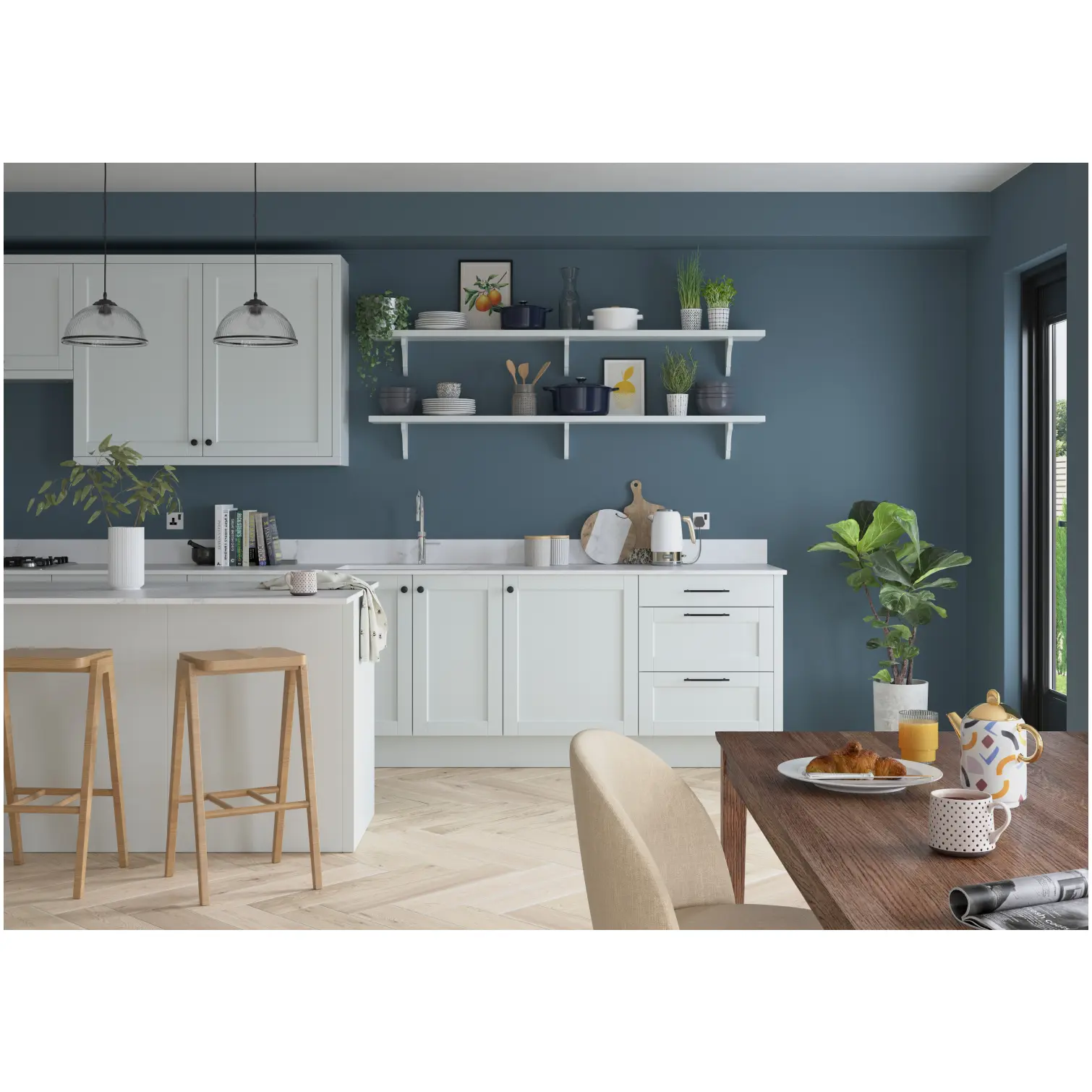 Dulux Kitchen Faded Indigo 2.5L