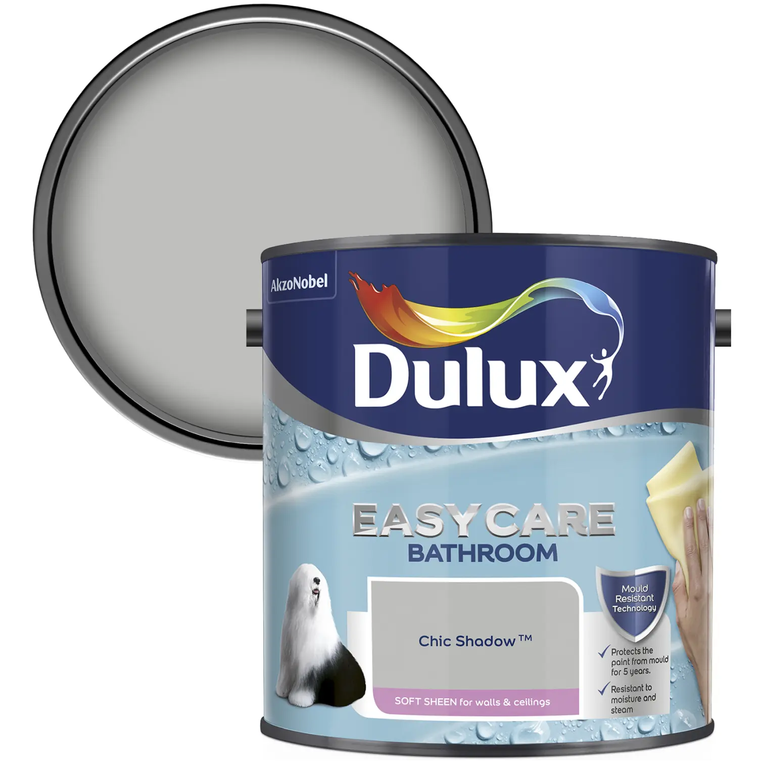 Dulux Easycare Bathroom Chic Shadow 2.5L