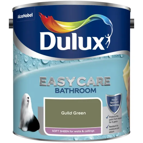 Dulux Bathroom Guild Green 2.5L