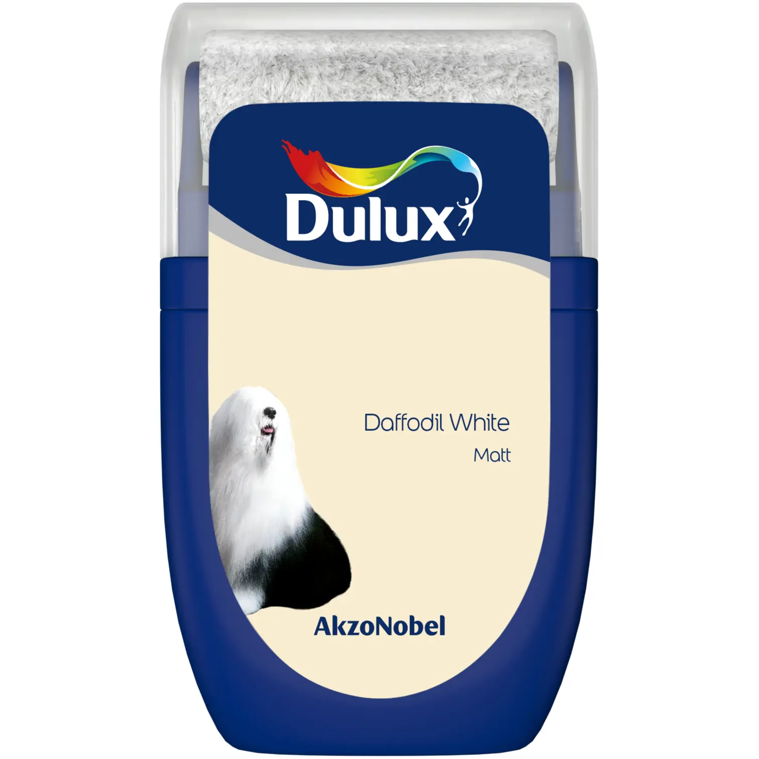 Dulux Tester Daffodil White Matt 30ml