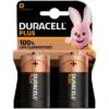 Duracell Plus D Batteries pk2
