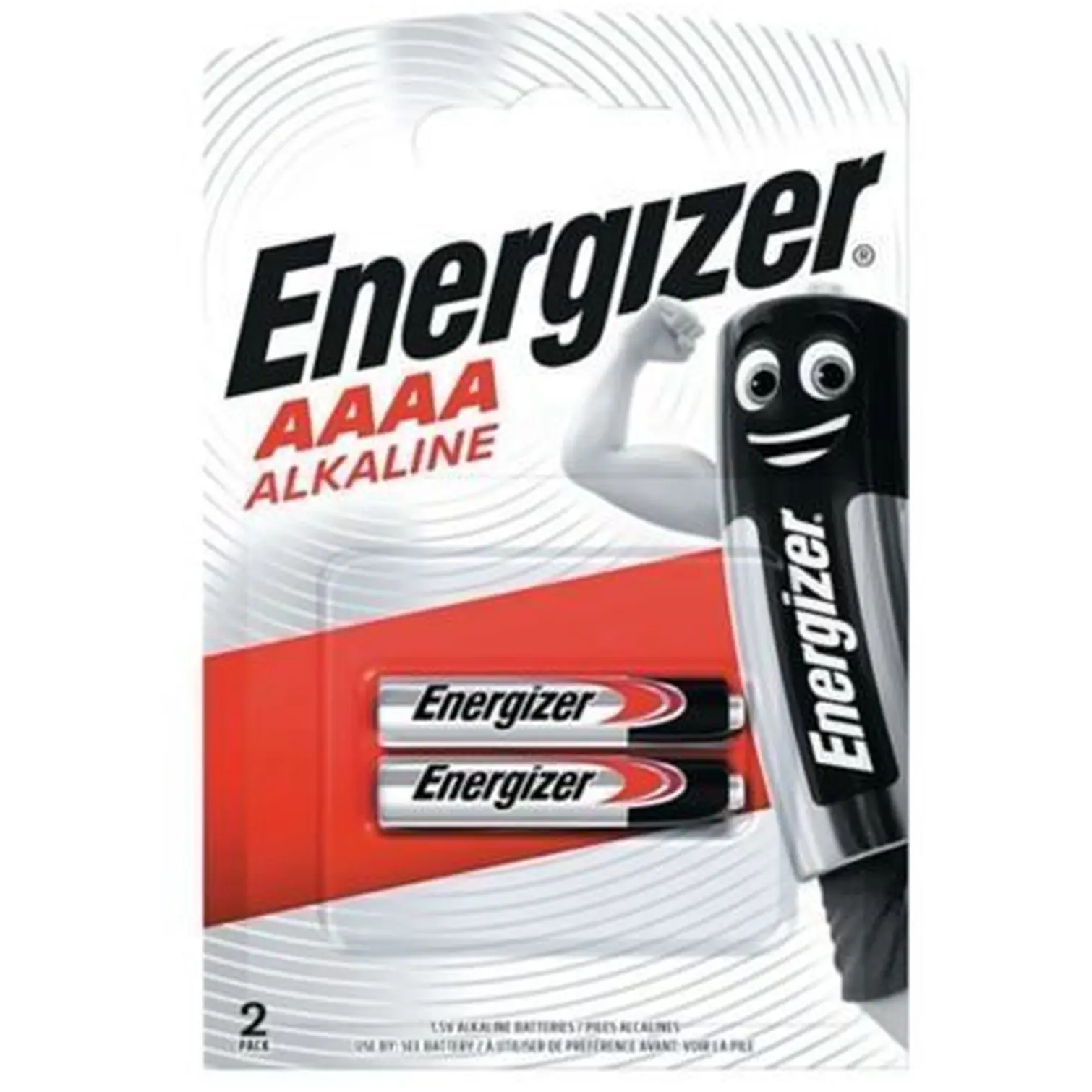 Energizer AAAA Alkaline Batteries pk2