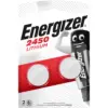 Energizer CR2450 Coin Cell Lithium Batteries pk2