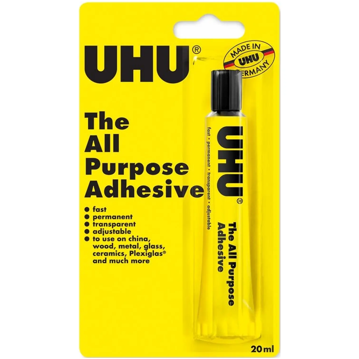 EDD0008 UHU All Purpose Adhesive 20ml