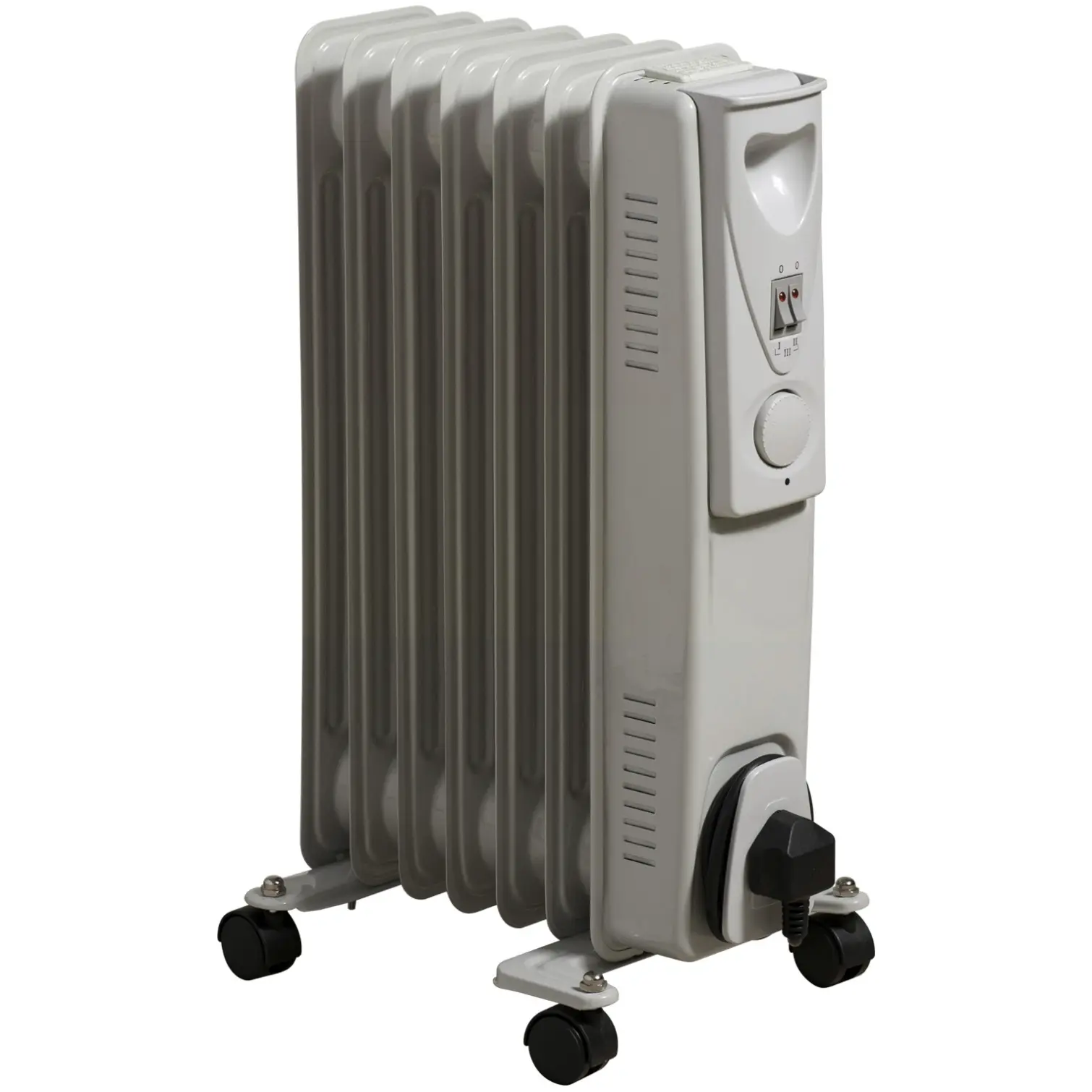 Daewoo 1500W Oil Filled Heater 3 Heat Settings