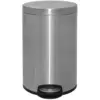 Eko Pedal Bin Stainless Steel Matt Finish Soft Close Lid 12 Litre Capacity