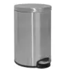 Eko Pedal Bin Stainless Steel Matt Finish Soft Close Lid 12 Litre Capacity