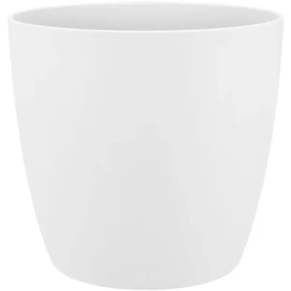 Brussels White Houseplant Pot 14cm
