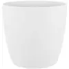 Brussels White Houseplant Pot 16cm