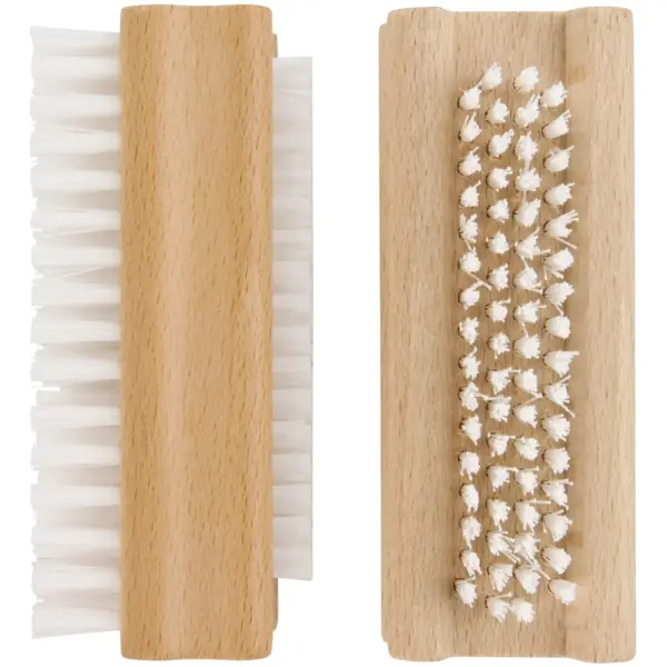 ELL0021 Elliott Wooden Double Duty Nail Brush