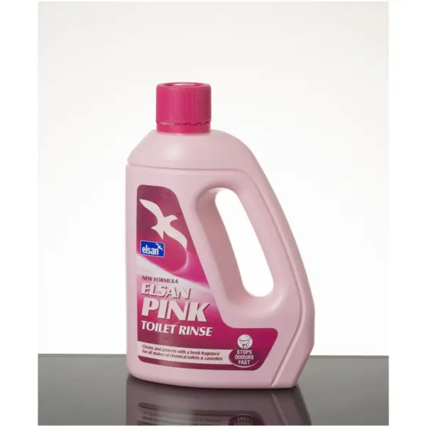 ELS0014 Elsan Pink Toilet Rinse 2Ltr