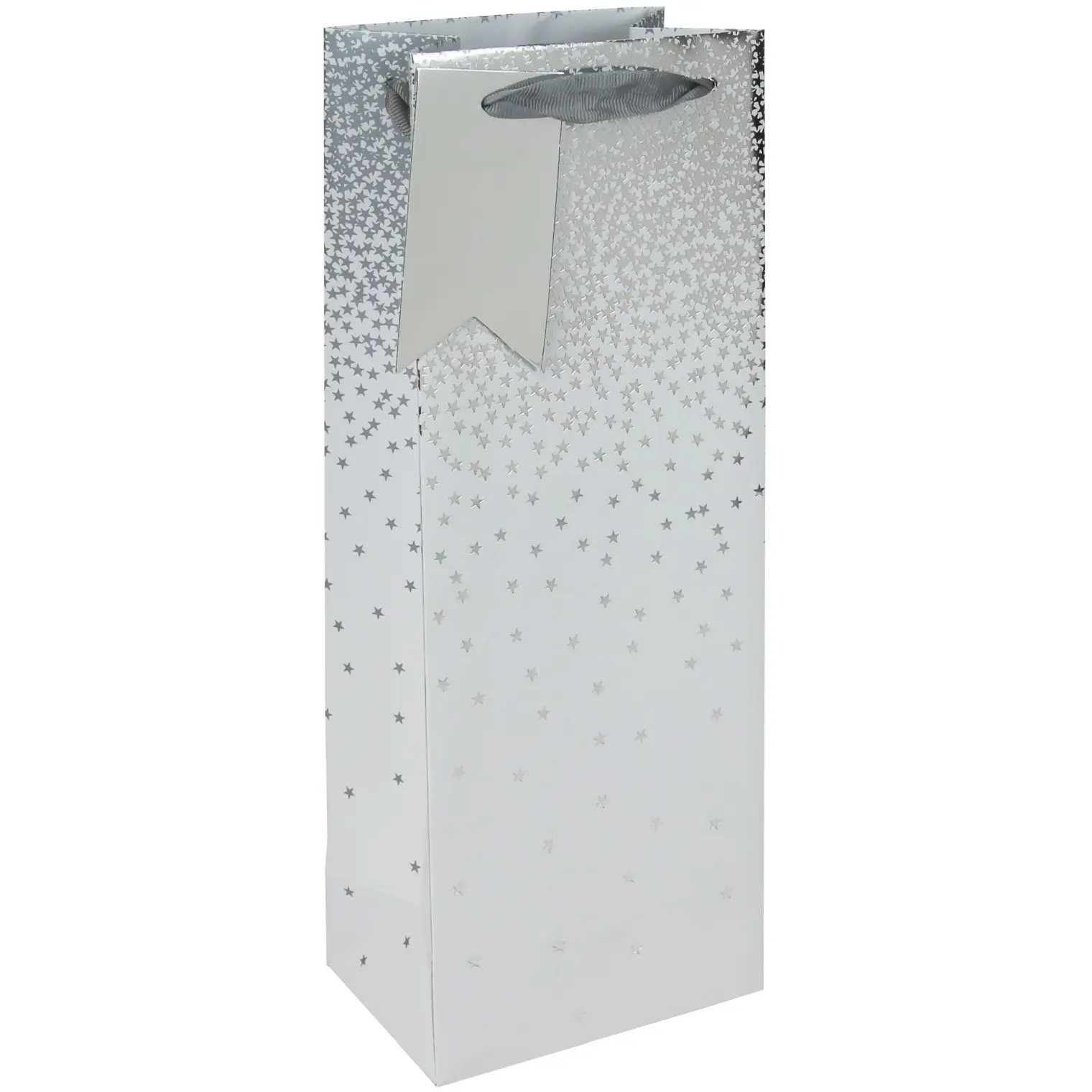 Eurowrap White Ombre Bottle Gift Bag