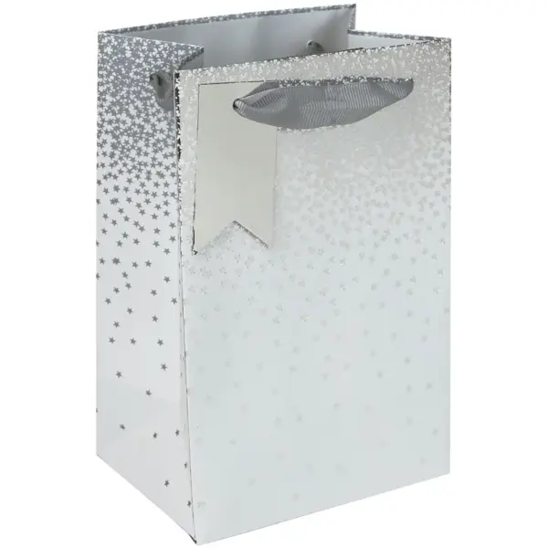 Eurowrap White Ombre Perfume Gift Bag