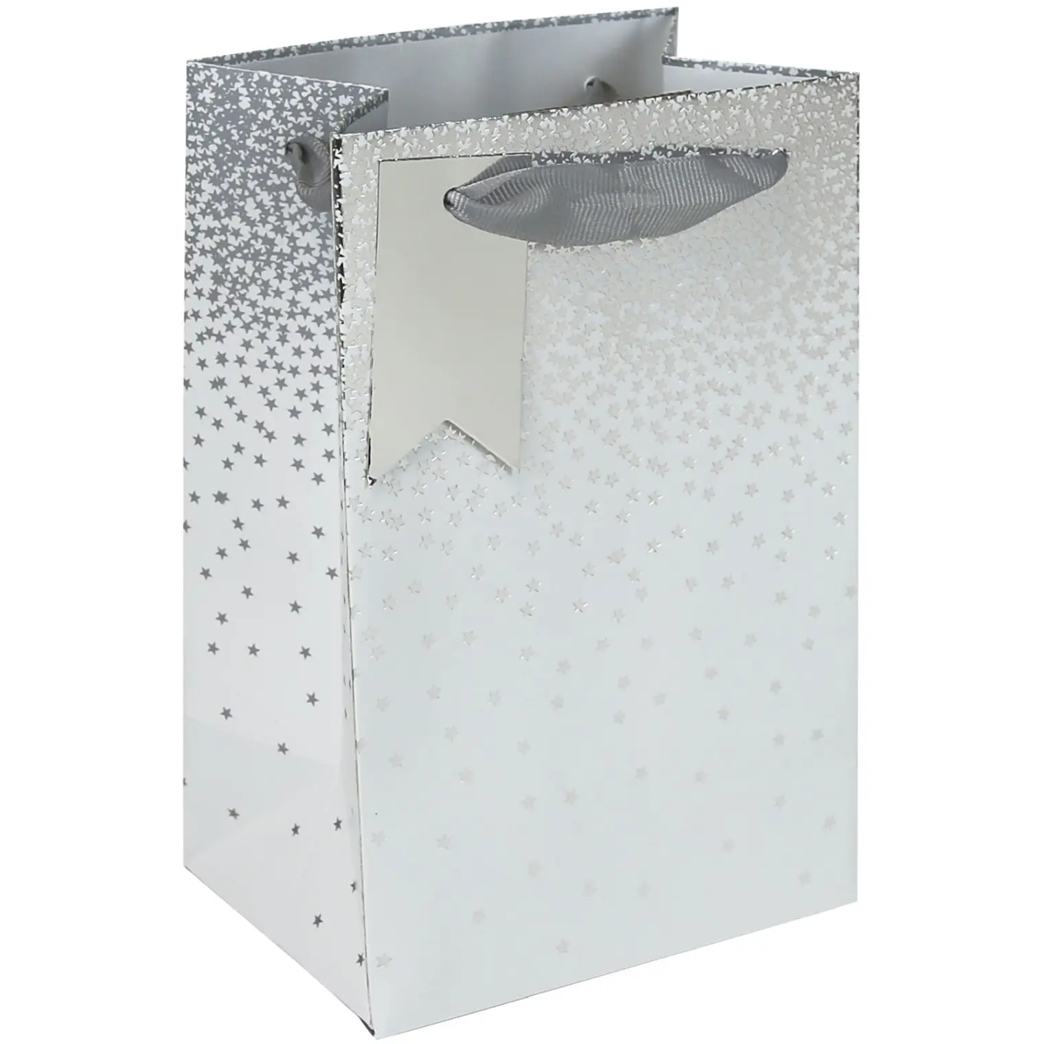 Eurowrap White Ombre Perfume Gift Bag