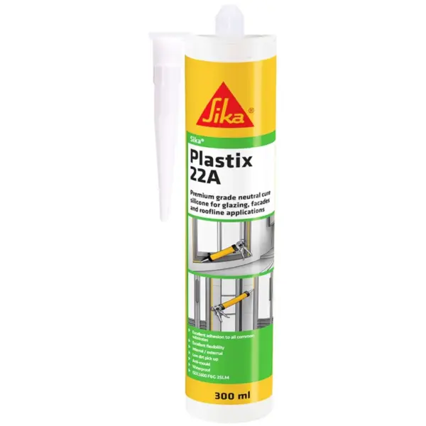 Sika Premium Grade Natural Cure Silicone Anthracite 300ml