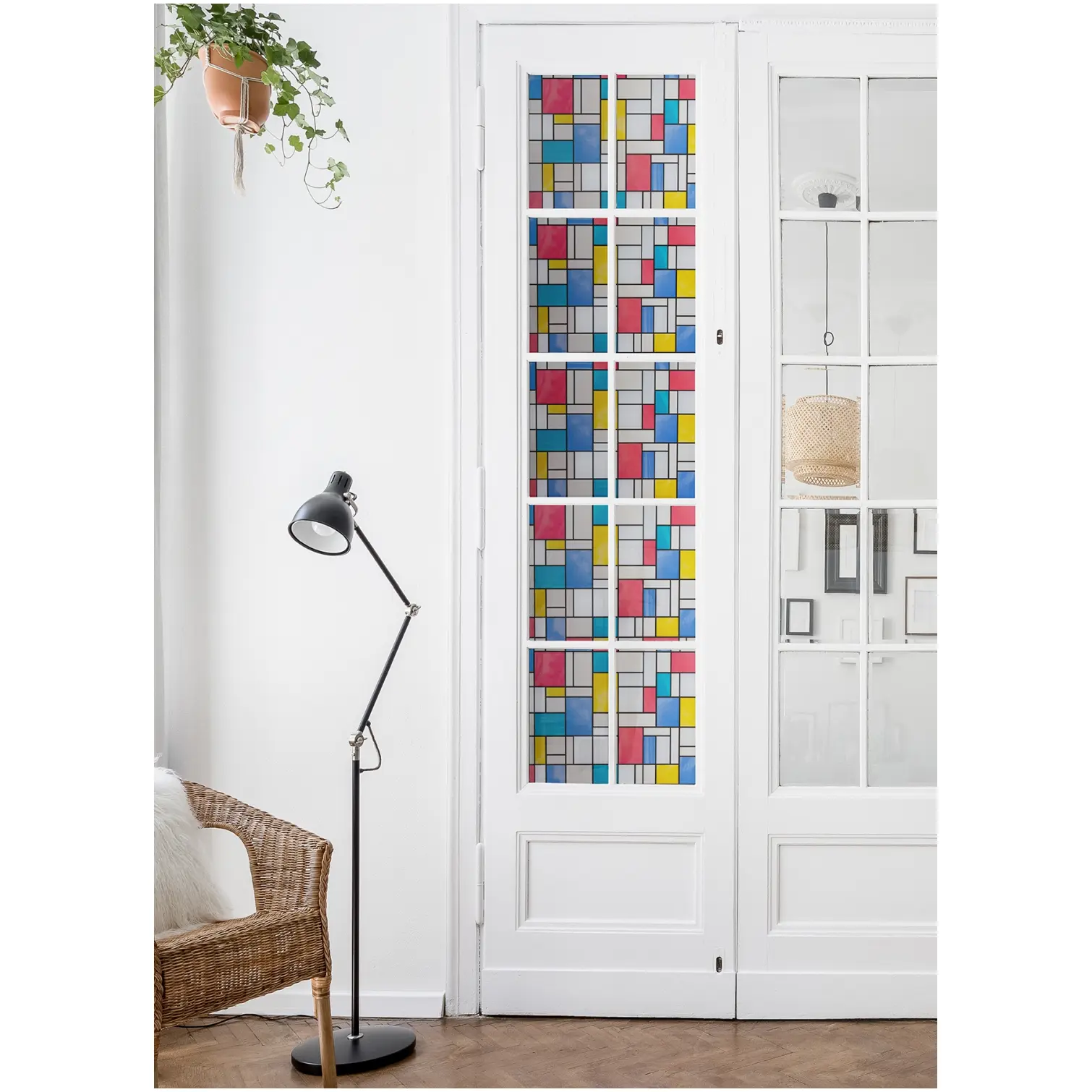 Fablon Window Film Mondrian 2mx67.5cm