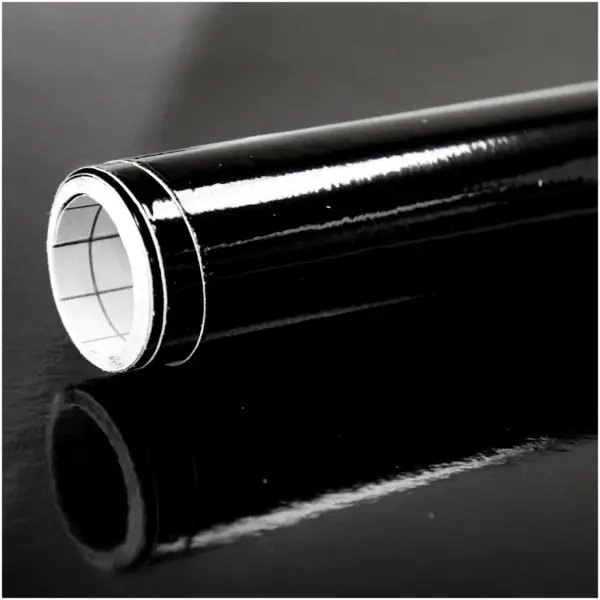 Fablon Self Adhesive Black 2mx45cm